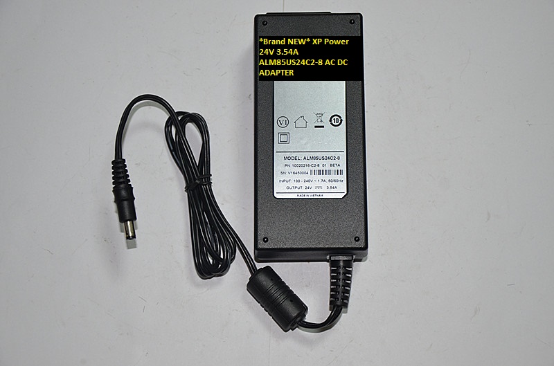 *Brand NEW* AC100-240V XP Power 24V 3.54A ALM85US24C2-8 AC DC ADAPTER